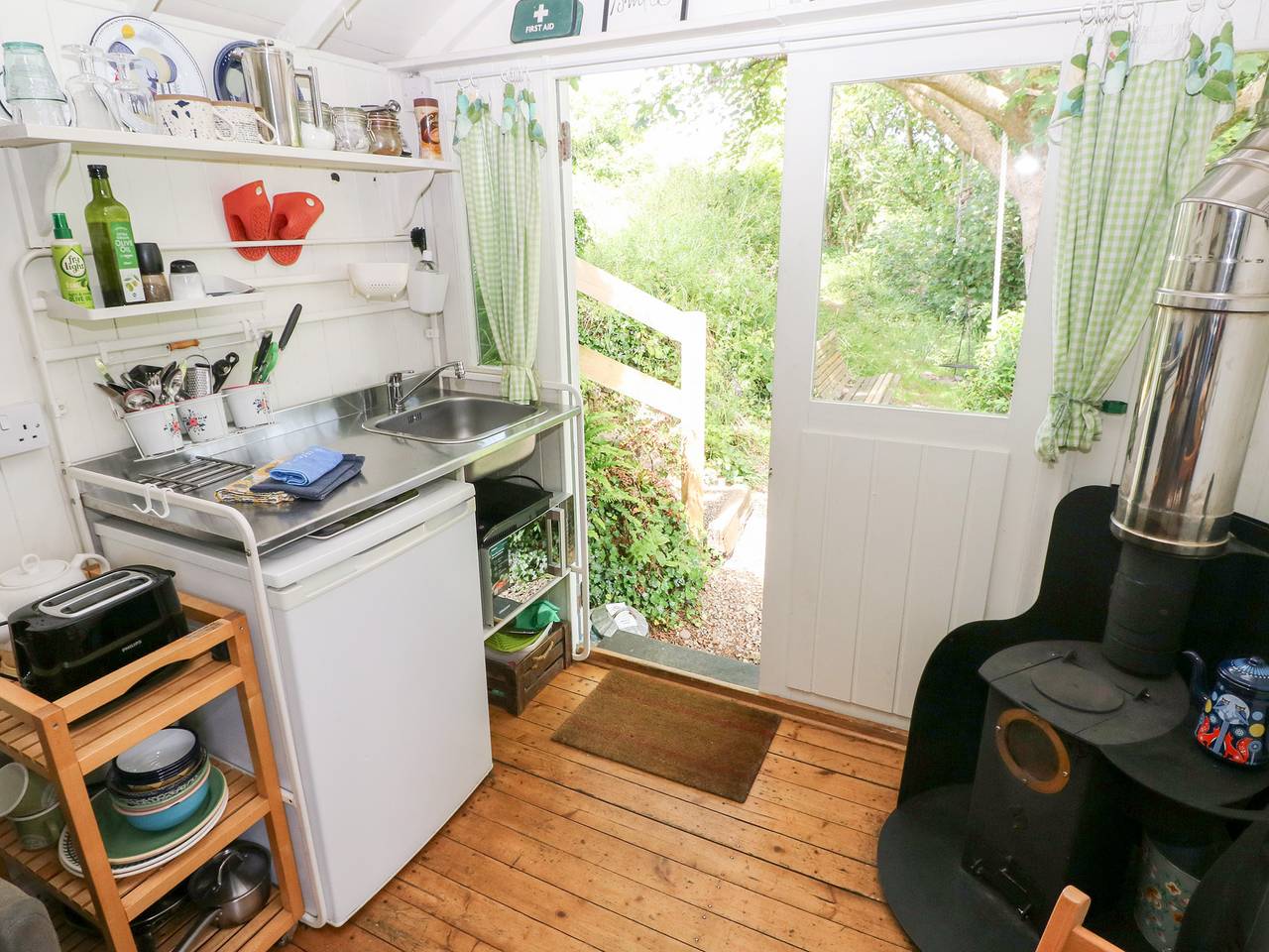 Hütte für 2 Personen mit Garten in Solva, Pembrokeshire