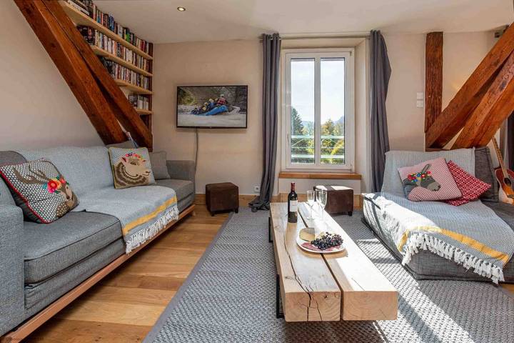 Gîte pour 8 personnes, animaux acceptés dans Gare De Chamonix Mont Blanc - 3