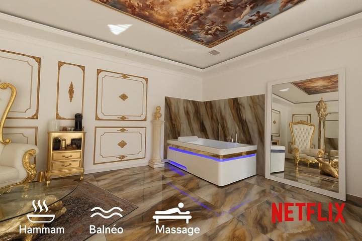 Appartement de vacances pour 2 personnes, avec jacuzzi et sauna