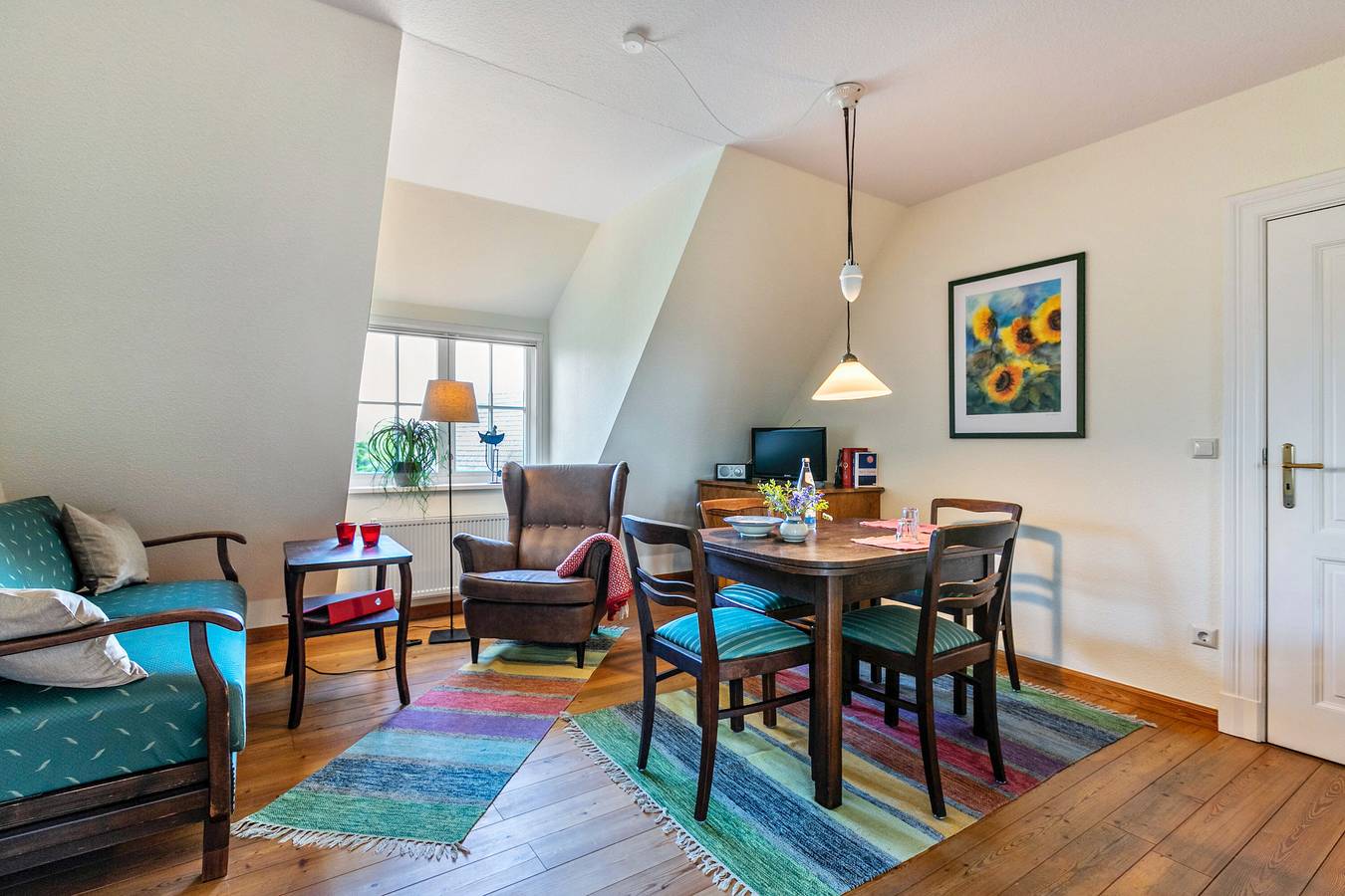 Entire apartment, Apartment 'Sonnenzimmer' with Shared Garden and Wi-Fi in Norddeich (Schleswig-Holstein), Wesselburen und Umgebung Region