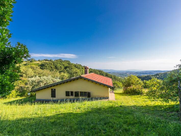 Ferienhaus mit Meerblick für 4 Personen, mit Ausblick und Garten sowie Terrasse in der Toskana - 2