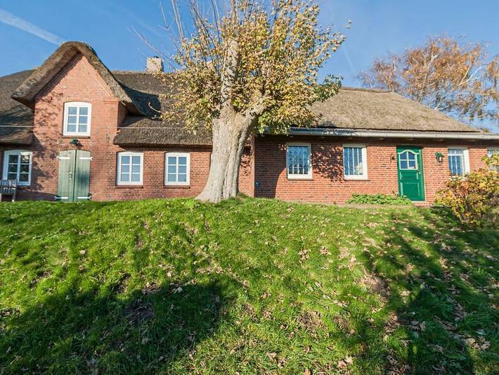 Reetdachhaus Sünsbarg in Simonsberg, Halbinsel Eiderstedt