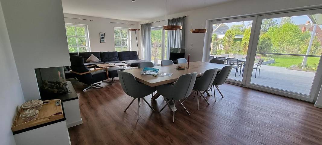 Ferienhaus für 8 Personen, mit Balkon und Garten sowie Sauna auf Borkum - 4