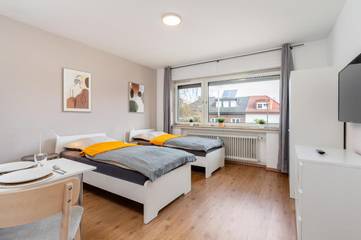 Gîte pour 7 personnes, avec balcon à Baesweiler