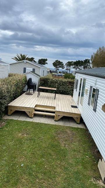 Gîte pour 7 personnes, avec vue et jardin dans Plage du Port-Blanc