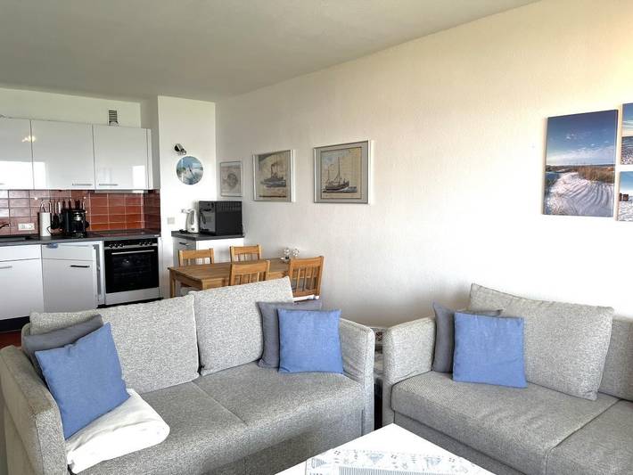 Ferienwohnung für 2 Personen, mit Balkon und Ausblick in Grimmershörn - 4