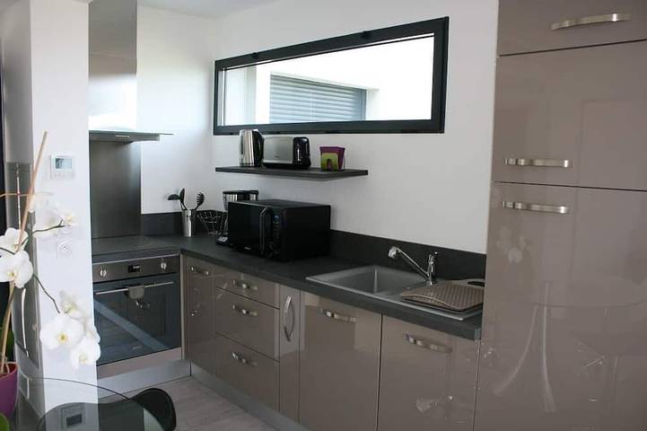 Appartement de vacances pour 4 personnes, avec Terrasse et Jardin
