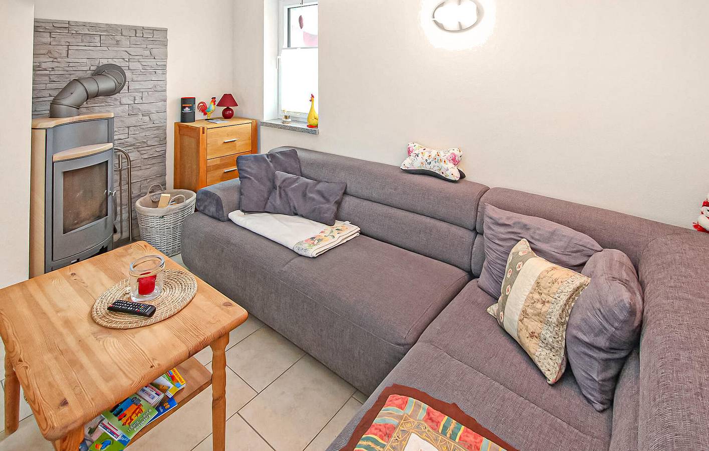 Ganze Ferienwohnung, Meerblick-Retreat mit Terrasse & Parkplatz, Fuhlendorf in Bodstedt, Fuhlendorf