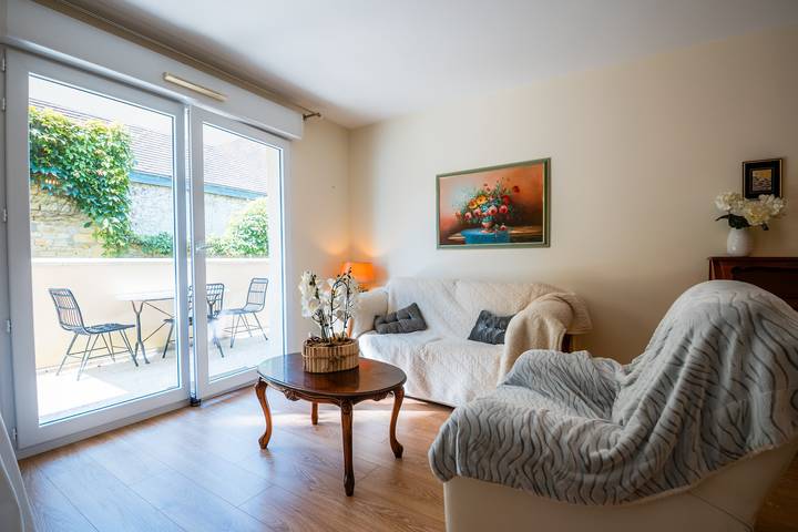 Gîte pour 4 personnes, avec balcon, animaux acceptés à Saint-Aubin-sur-Mer (Calvados) - 2