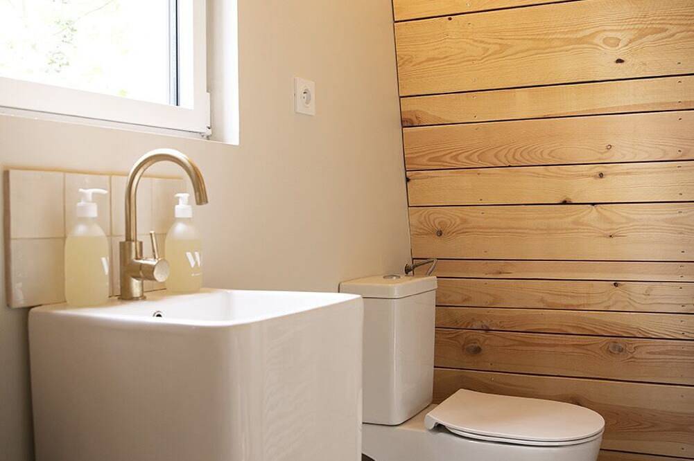 Cabin on stilts with private spa in the forest in Hardelot Plage, Neufchâtel-Hardelot