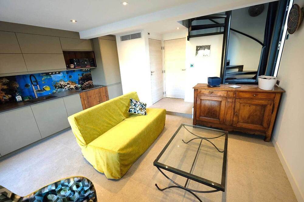 Suite-Deluxe-Eigenes Badezimmer-Meerblick in Cassis, Nationalpark Calanques