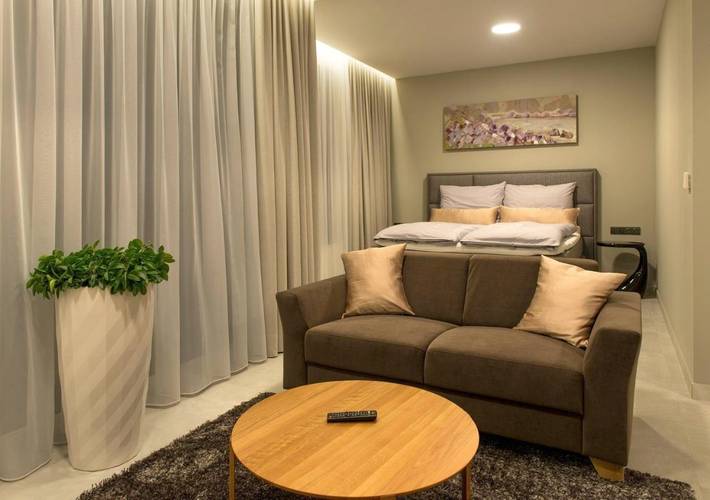 Gîte pour 3 personnes, avec vue et jardin à Mladá Boleslav