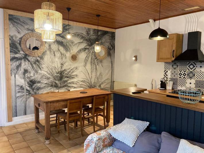 Maison de vacances pour 5 personnes, avec terrasse et jardin