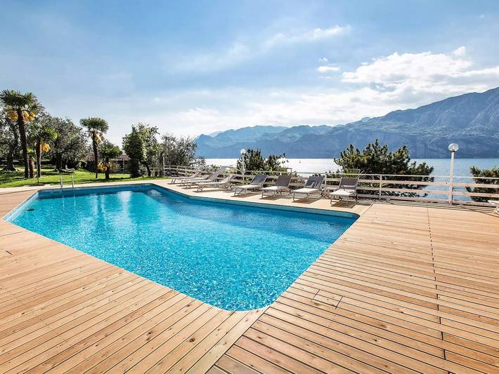 Ferienwohnung für 4 Personen, mit Pool in Malcesine