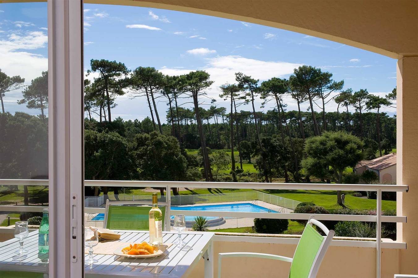 Appartement entier, Appartement de vacances pour 6 personnes avec balcon in Moliets-Plage, Moliets-et-Maa
