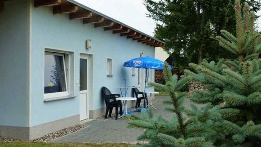 Bungalow für 3 Personen, mit Garten