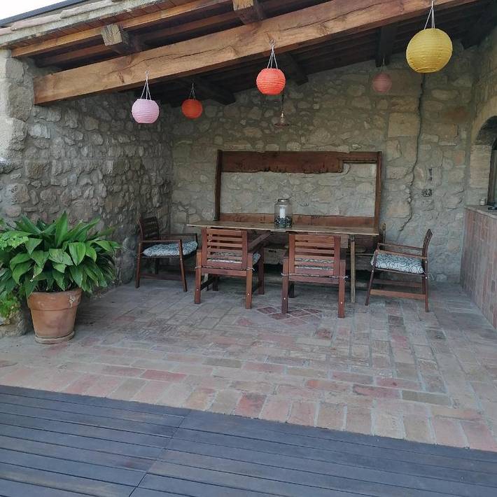 Casa rural para 5 personas, con piscina además de vistas y jardín en Berguedà - 3