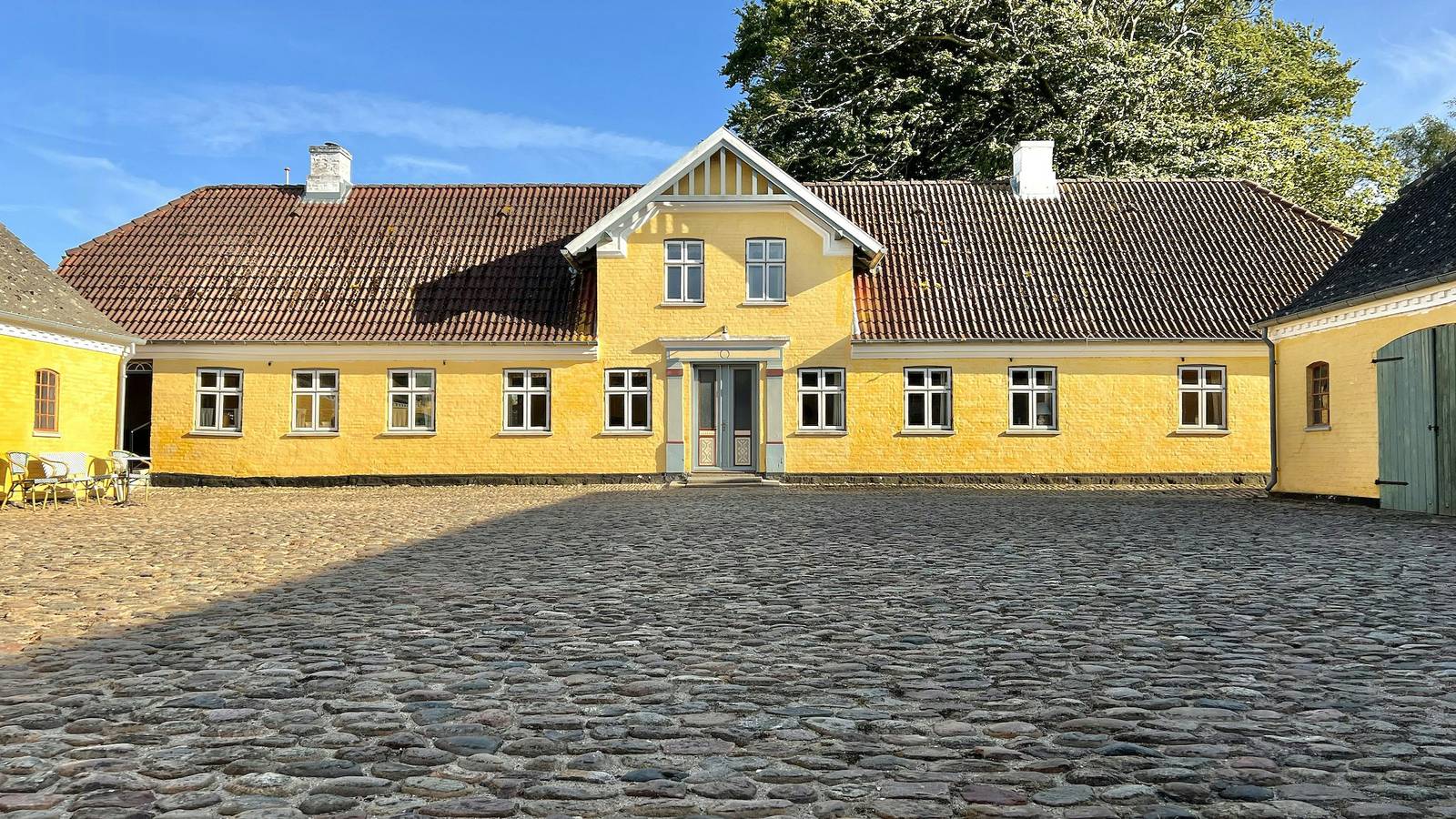 Historischer Bauernhof aus dem Jahr 1848 in Haarby, Kleiner Belt