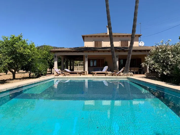 Ferienhaus für 8 Personen, mit Ausblick und Garten sowie Pool, mit Haustier - 1