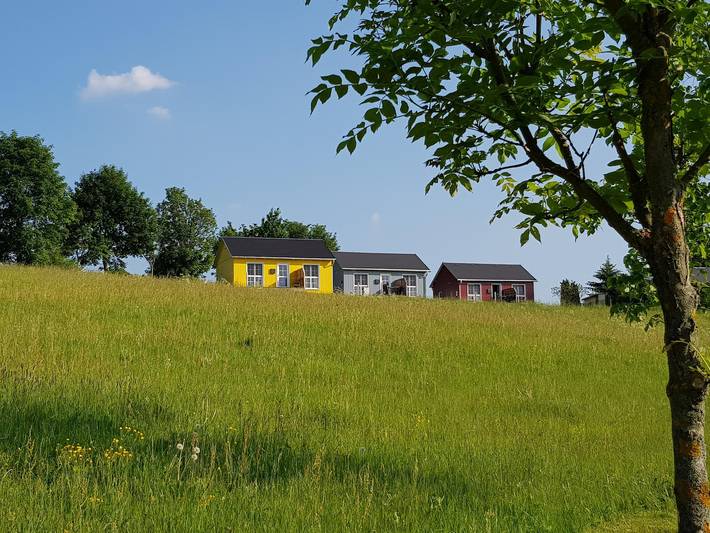 Ferienhaus für 4 Personen, mit Terrasse und Garten in Pfaffroda