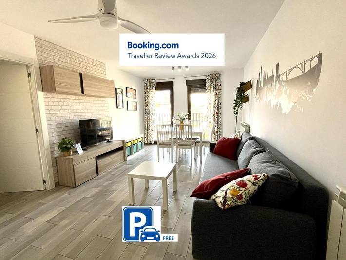 Apartamento para 5 personas, con vistas en Teruel