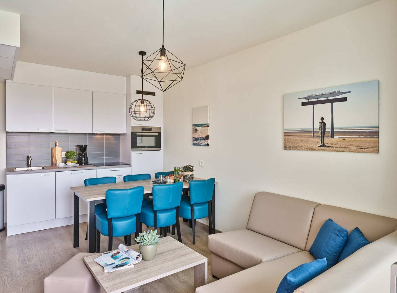 Holiday Suites Zeebrugge — Geräumige Familiensuite | 2 Erwachsene - 3 Kinder in Brügge, Belgische Küste