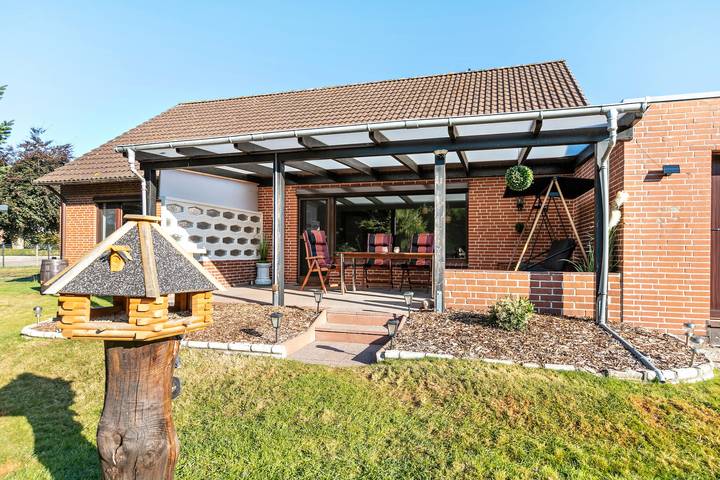 Ferienhaus für 4 Personen, mit Garten an der Eider