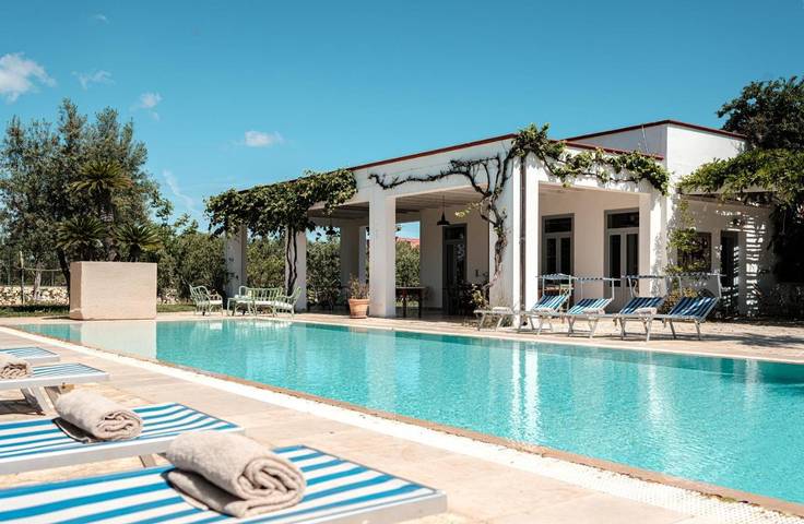 Villa pour 14 personnes, avec Terrasse et Jardin ainsi que Piscine et Vue à San Bartolomeo