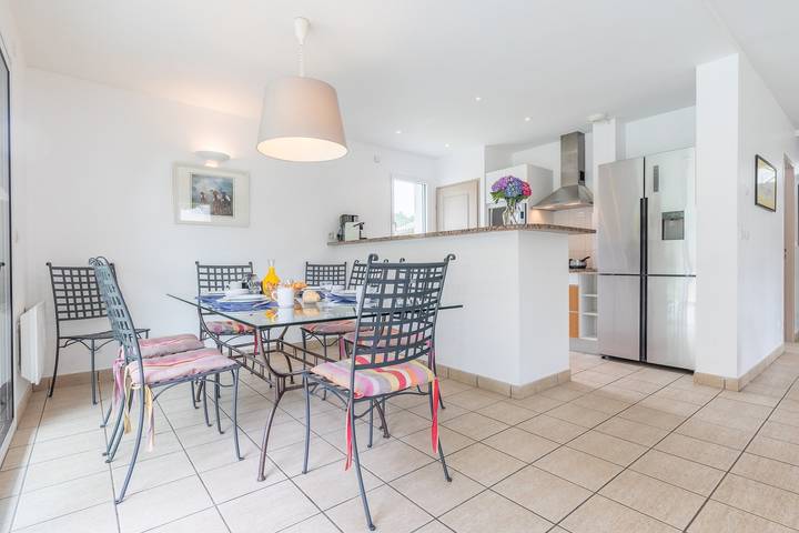 Location de vacances pour 12 personnes, avec balcon et piscine à Moliets-et-Maa - 4