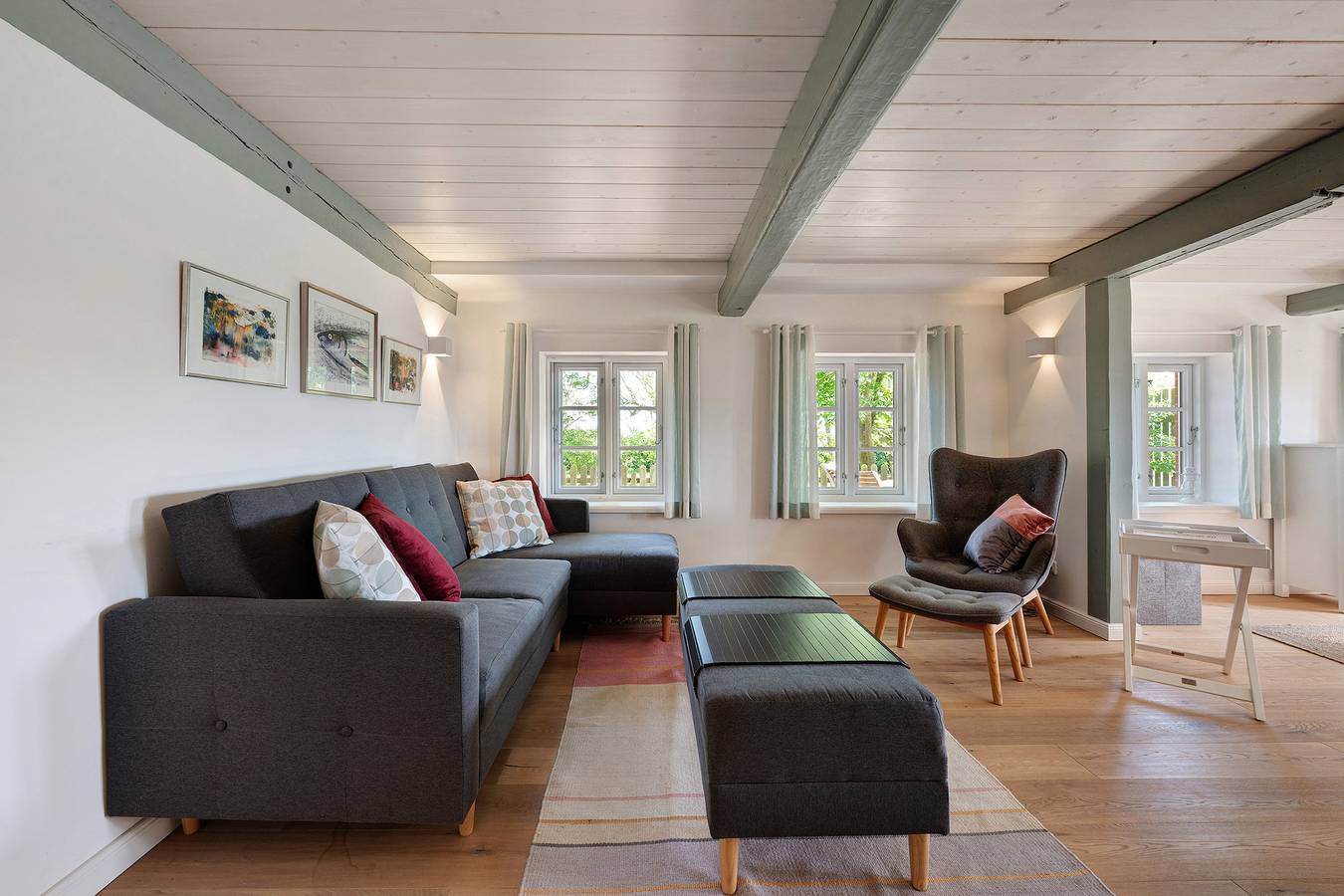 Ganze Wohnung, Ferienwohnung 'Große Koje' mit privater Terrasse, privatem Garten und Wi-Fi in Pellworm, Nordfriesische Inseln