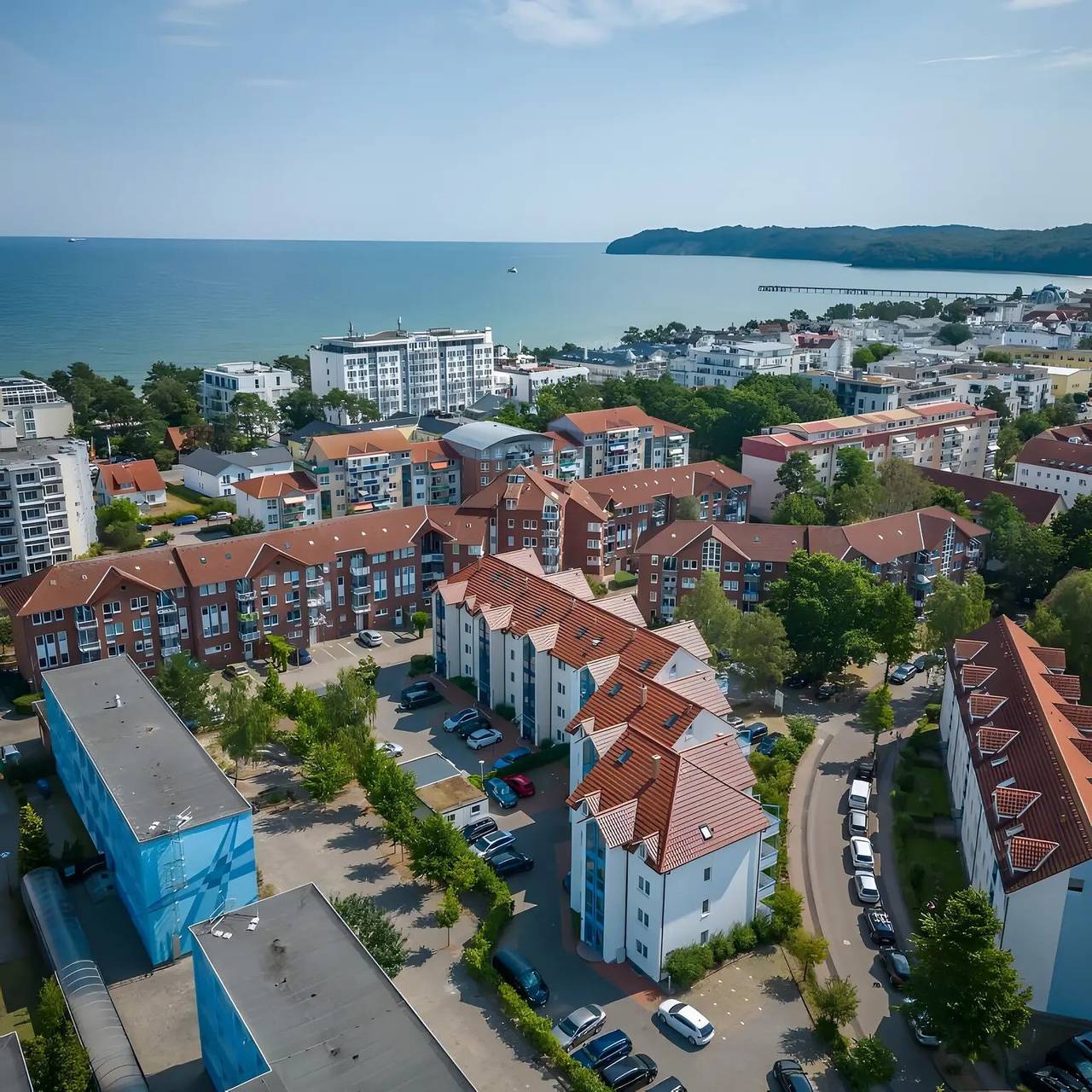 Geheel appartement, Appartement 'Apt. Ringstr. 21, Ug Links We50' met wifi in Ostseebad Binz, Binz