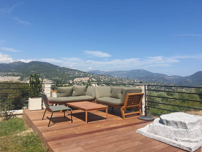 Villa für 7 Personen, mit Garten und Terrasse in Nizza - 4