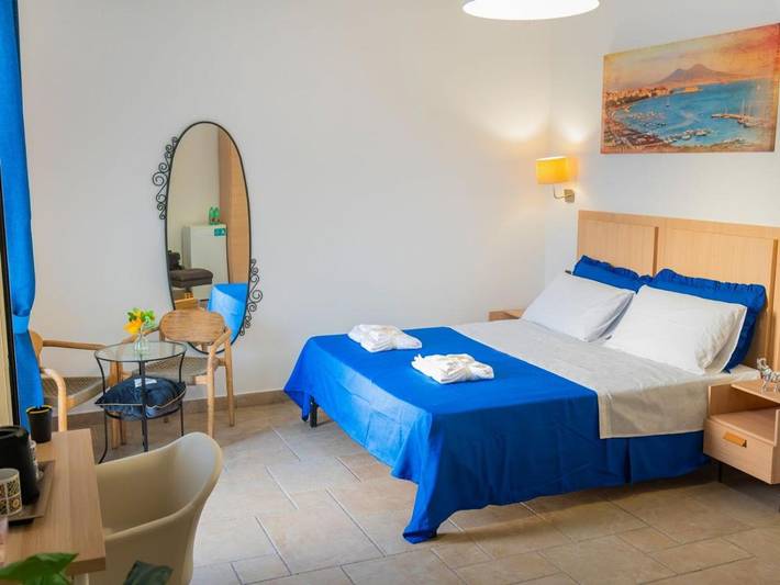 B&b per 2 persone, con balcone e panorama in Portici