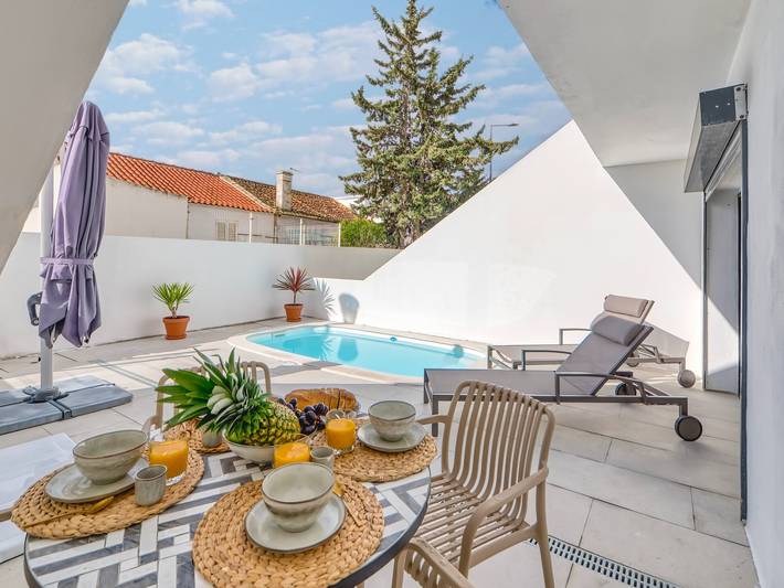 Gîte für 8 Personen, mit Terrasse in Ferragudo - 3