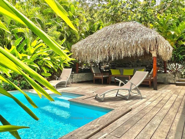 Villa pour 4 personnes, avec piscine ainsi que jardin et vue à Deshaies - 2