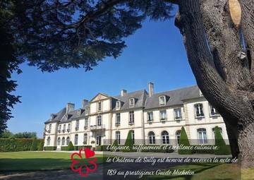 Hôtel pour 2 personnes, avec vue et jardin ainsi que piscine et sauna, animaux acceptés à Sully