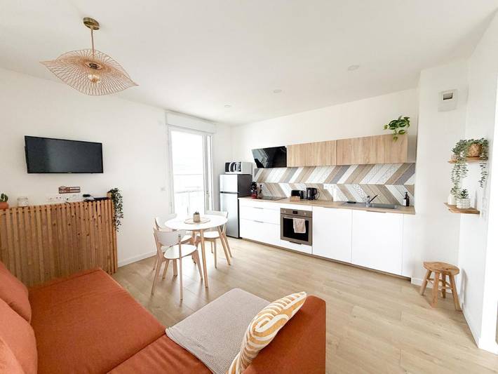 Appartement de vacances pour 4 personnes, avec vue et terrasse