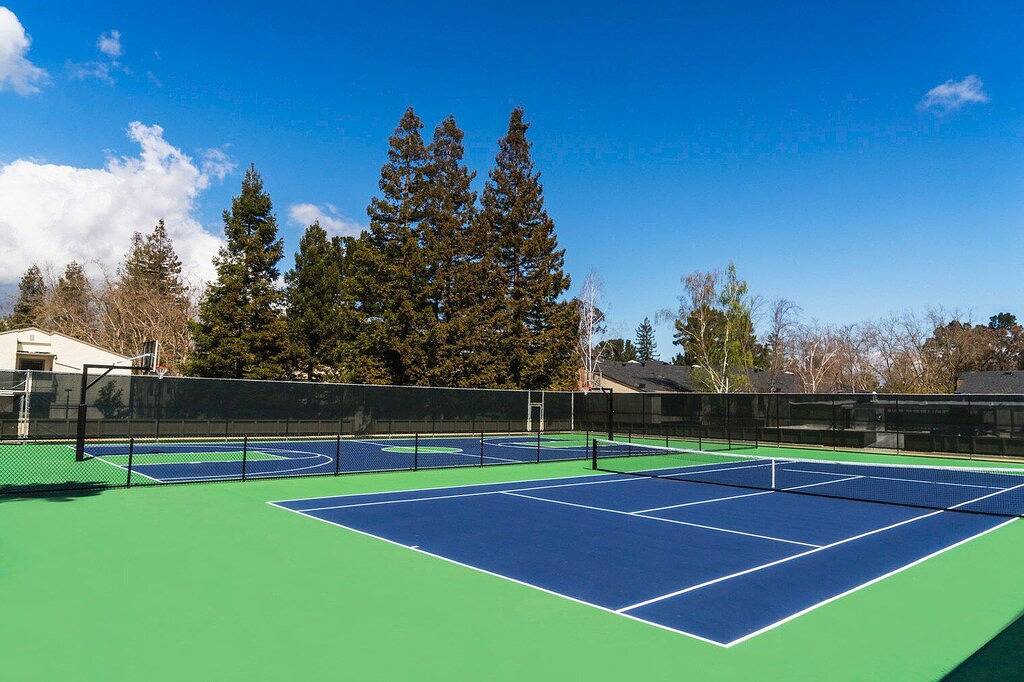 Ganze Wohnung, Dreamy Menlo Park 2Br w/ Pool, W/D, Gym, near 82, 101, 280, by Blueground in Menlo Park, Silicon Valley