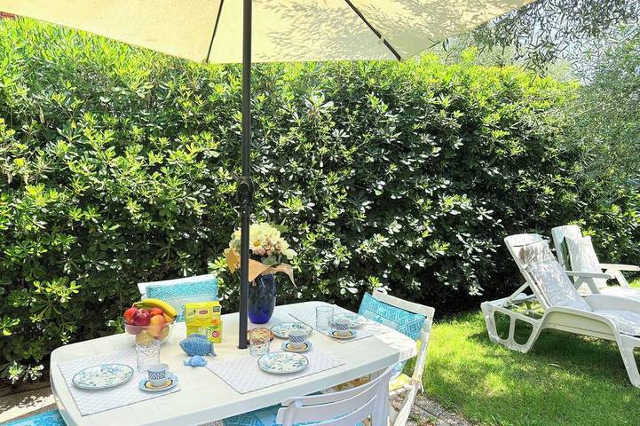 Ferienwohnung für 5 Personen, mit Garten