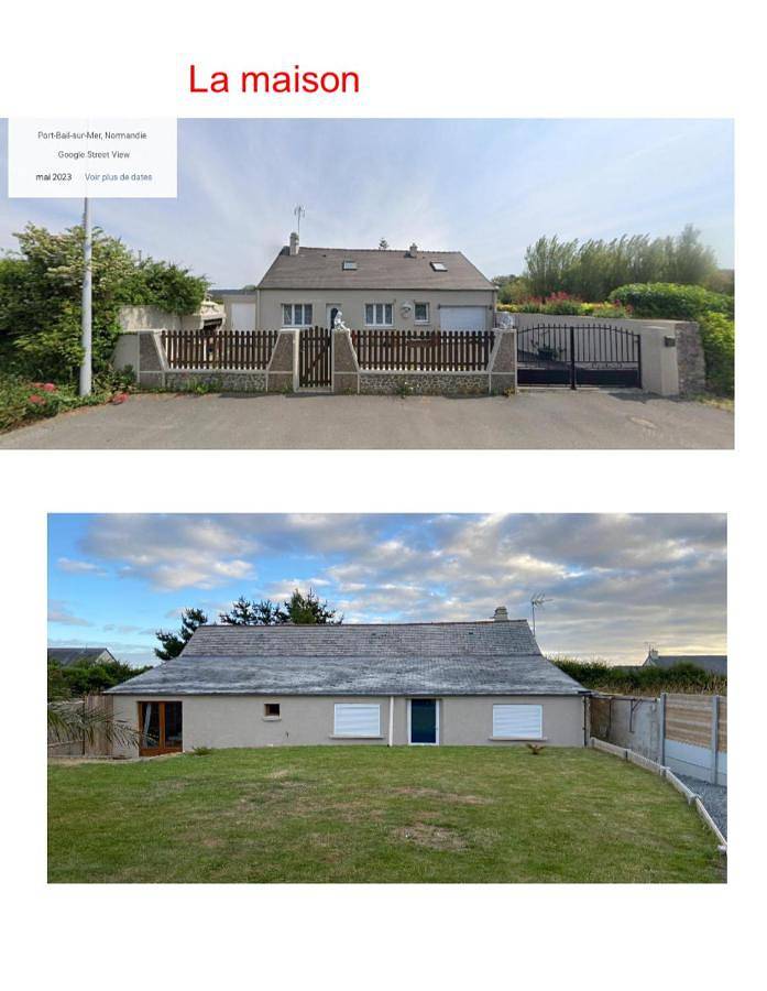 Location de vacances pour 6 personnes, avec jardin, animaux acceptés à Saint-Lô-d'Ourville