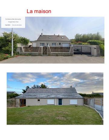 Gîte pour 6 personnes, avec jardin, animaux acceptés à Saint-Lô-d'Ourville