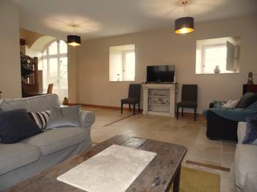 Maison De Vacances pour 10 Personnes dans Alexain, Mayenne, Photo 1