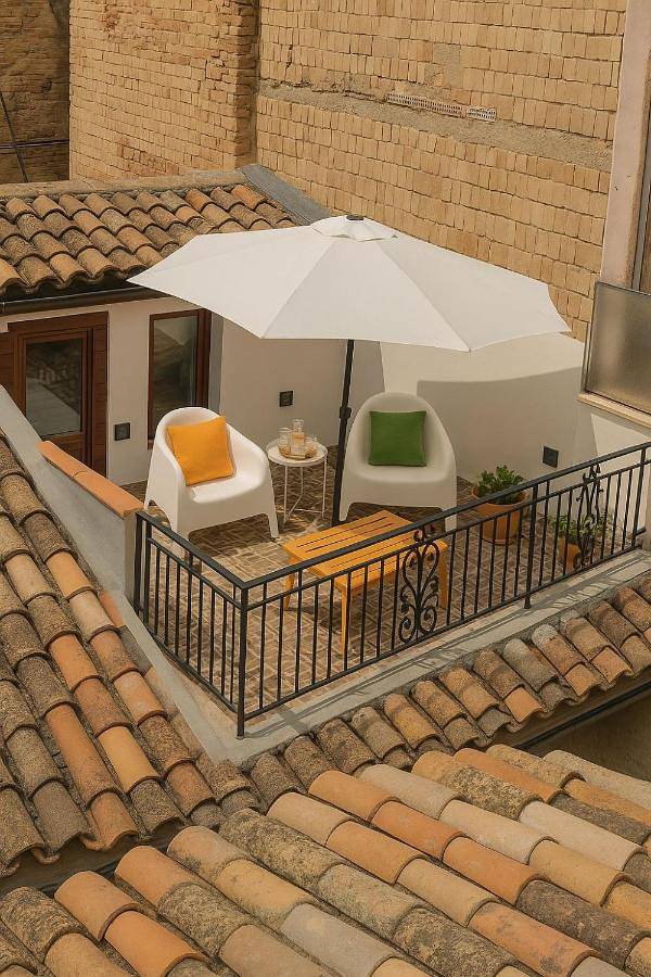 Appartamento per 2 persone, con terrazza in Ripatransone
