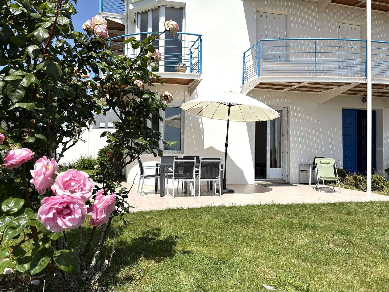 Ganze Ferienwohnung, Ferienwohnung für 4 Personen mit Garten in La Forêt-Fouesnant, Côte de Cornouaille