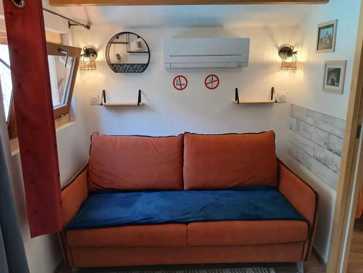 Studio pour 2 personnes, avec terrasse et piscine en Ardèche