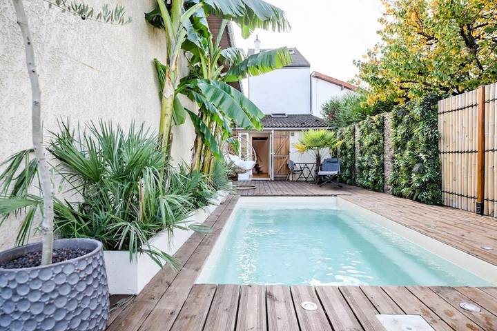 Casa de vacaciones para 3 personas, con piscina además de jardín y terraza - 1
