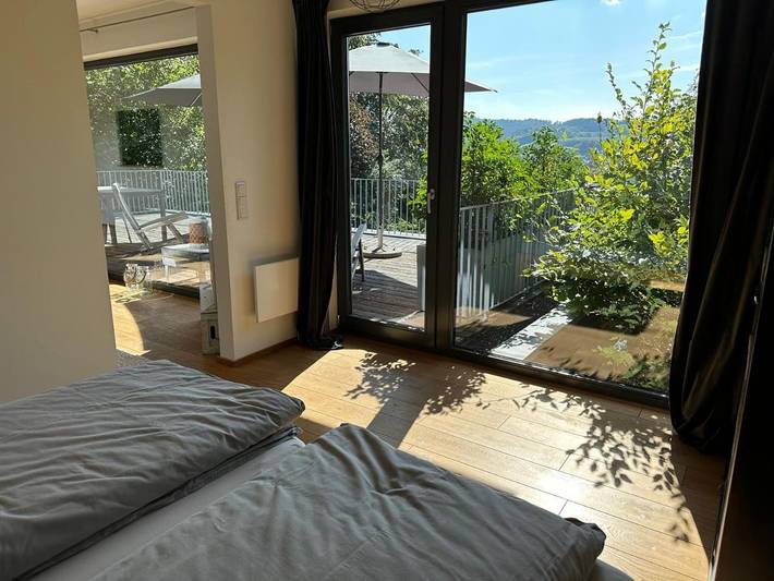 Ferienwohnung für 2 Personen, mit Balkon und Terrasse sowie Garten und Sauna in Poppenhausen - 4