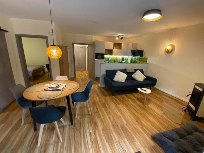 Ferienhaus für 4 Personen, mit Sauna und Garten im Erzgebirge