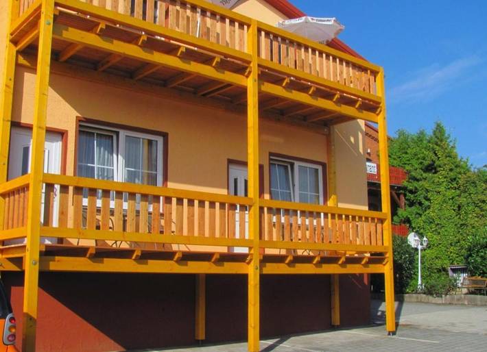 Hotel, mit Terrasse und Ausblick in Lübz - 4
