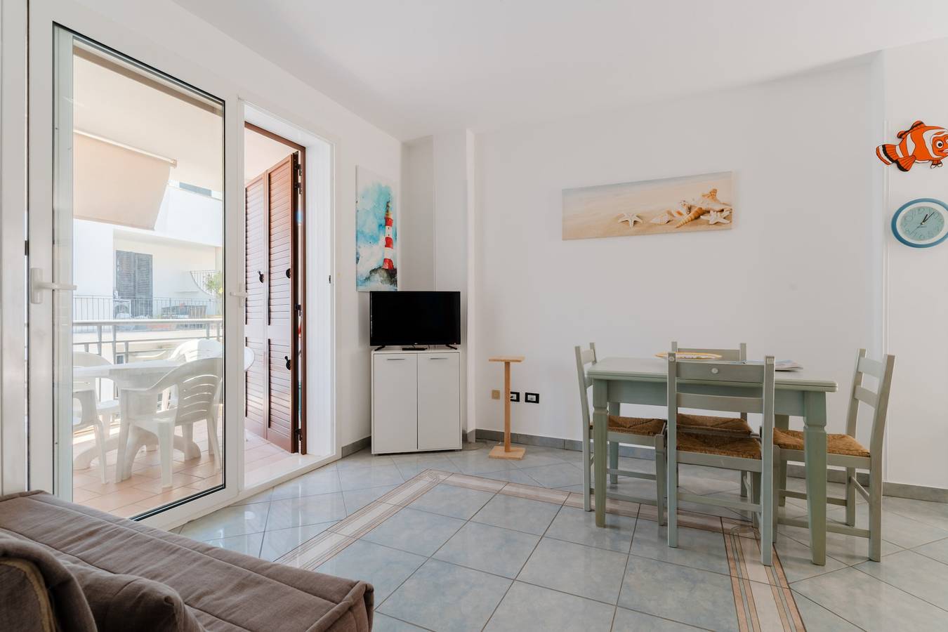 Apartamento inteiro, Apartamento central com ar condicionado e varanda in Otranto, Otranto region